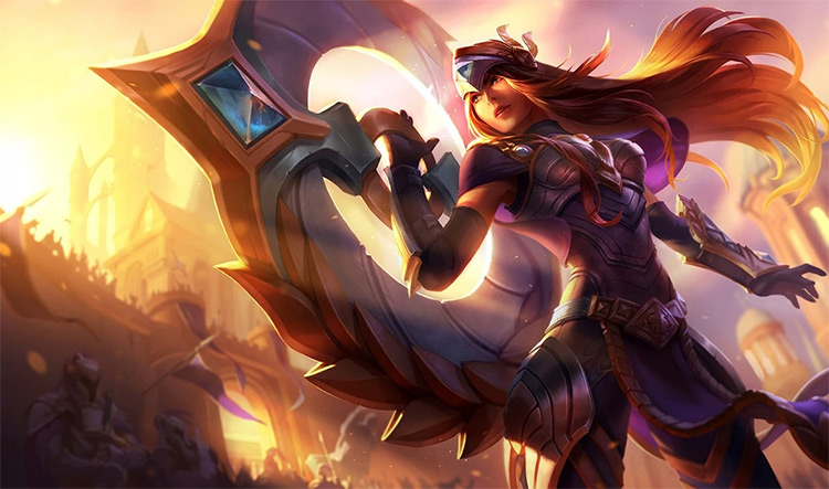 Victorious Sivir Skin Splash Image from League of Legends