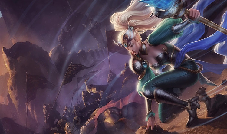 Victorious Janna Skin Splash Image from League of Legends