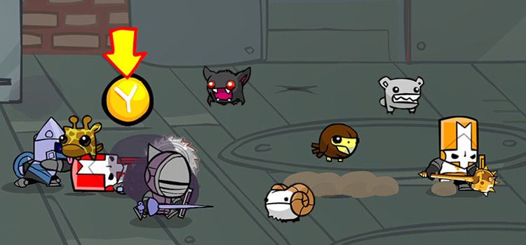 Pets for XP in Castle Crashers
