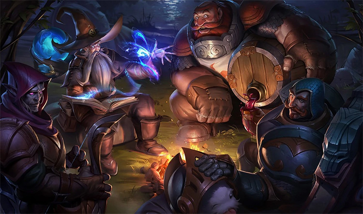 Braum Lionheart Skin Splash Image from League of Legends