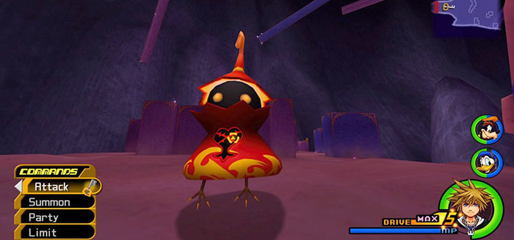 Crimson Jazz Heartless in KH2.5