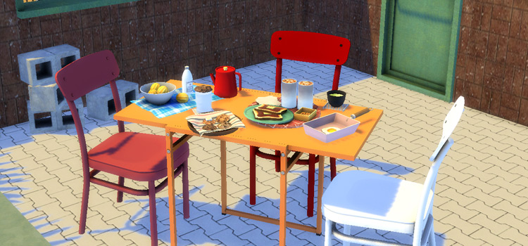 Breakfast Food on Table (Set #2)