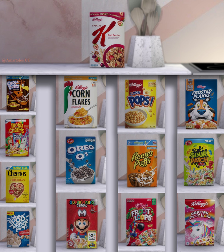 Sims 4 Breakfast Food   Cereal CC  All Free    FandomSpot - 40