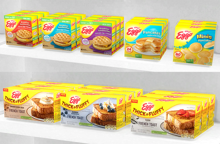 Eggo Set / Sims 4 CC