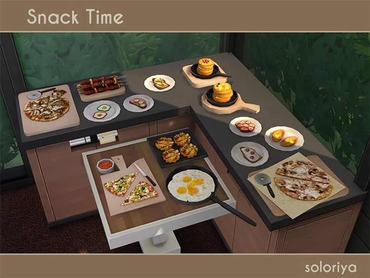 Snack Time / Sims 4 CC