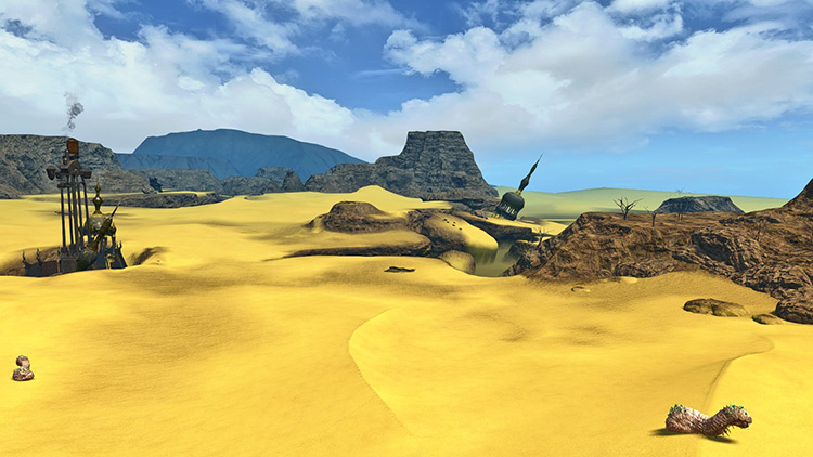 The Sagolii Desert / Final Fantasy XIV