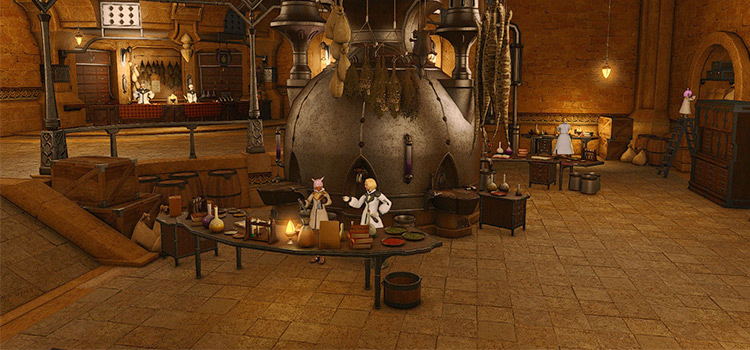 Inside the Alchemists Guild