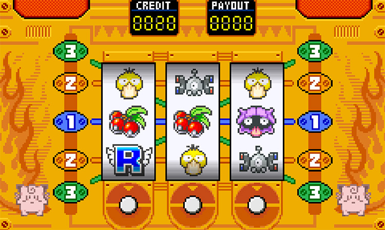 Playing Slot Machines in the Game Corner / Pokemon FRLG