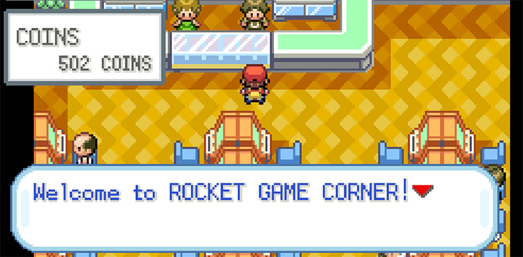 Buying Coins in the Rocket Game Corner / Pokemon FRLG