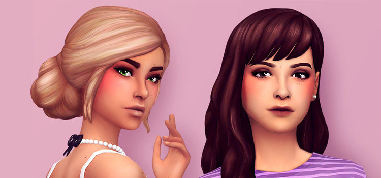 Best Maxis Match Blush CC for The Sims 4 (All Free)