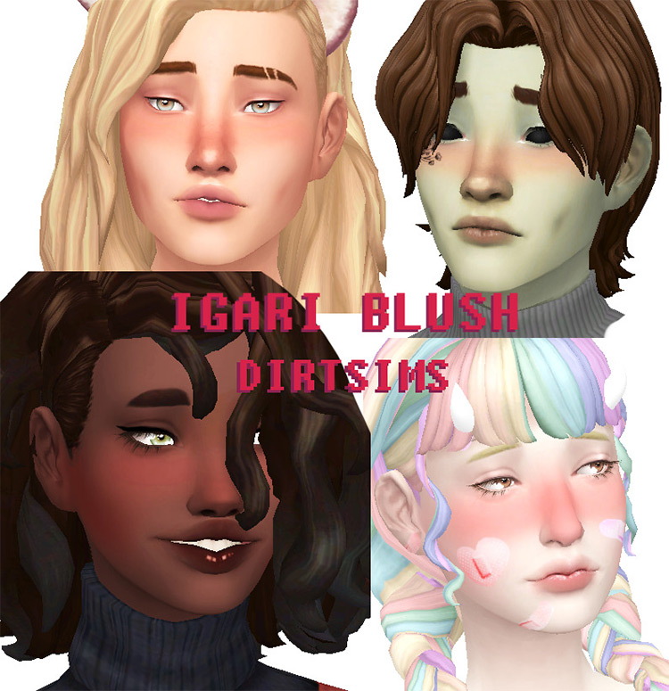 Igari Blush / Sims 4 CC