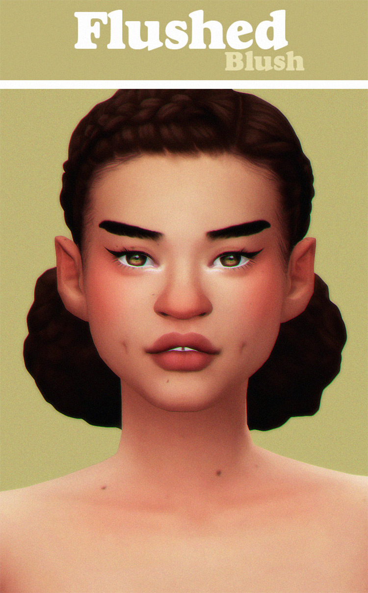 Flushed Blush / Sims 4 CC