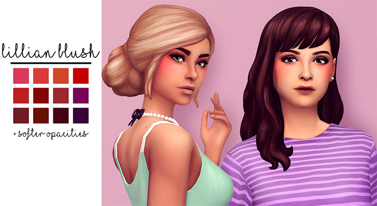 Best Maxis Match Blush CC for The Sims 4  All Free    FandomSpot - 29