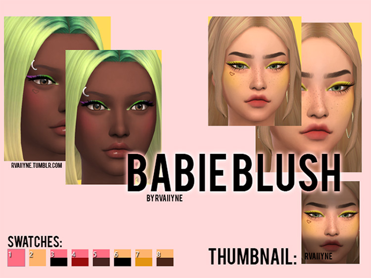 Babie Blush / Sims 4 CC