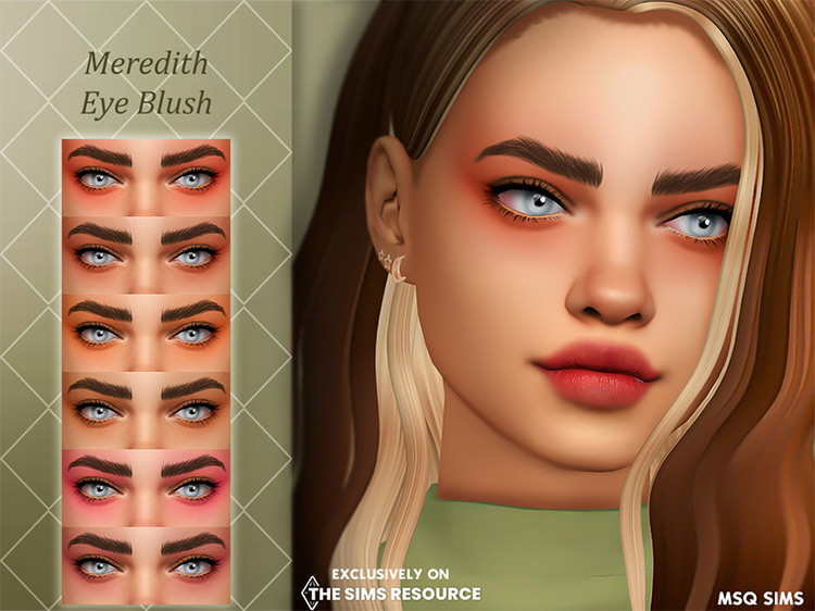 Meredith Eye Blush / Sims 4 CC