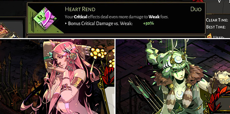Heart Rend (Aphrodite/Artemis) Duo Boon / Hades