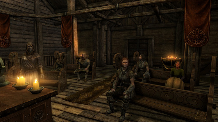 Better Wedding Guests mod for Skyrim