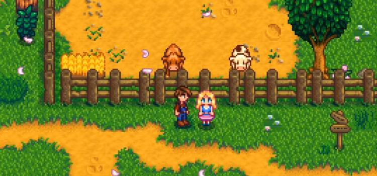 Standing near Haley in Stardew