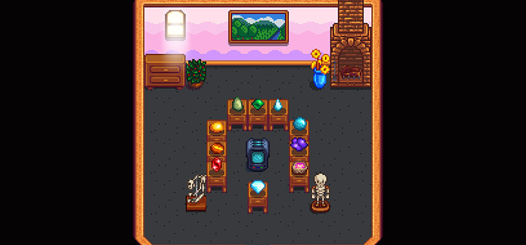 Stardew Valley Crystals inside House