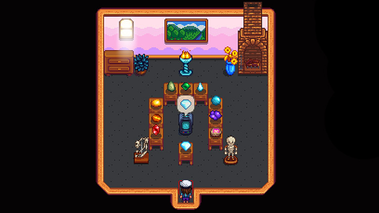 A Diamond takes five in-game days to duplicate in a Crystalarium / Stardew Valley