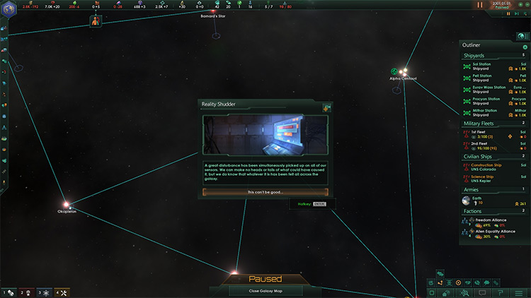 Fatal Foundations Story Pack Mod for Stellaris