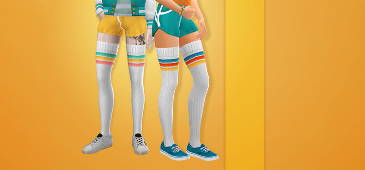 Too High Socks (TS4 CC)