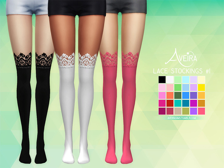 Sims 4 Maxis Match Thigh High CC  Boots   Socks    FandomSpot - 72