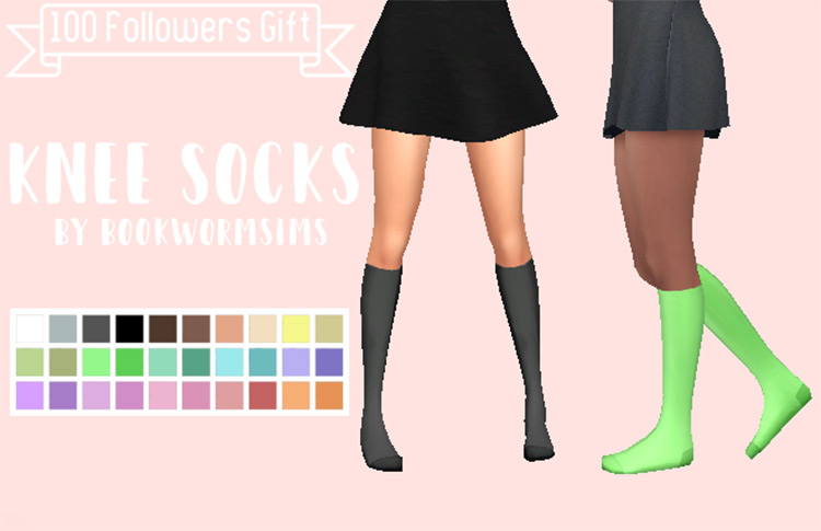 Knee Socks / Sims 4 CC