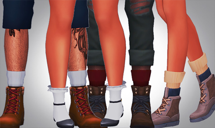 Socks (3D) / Sims 4 CC