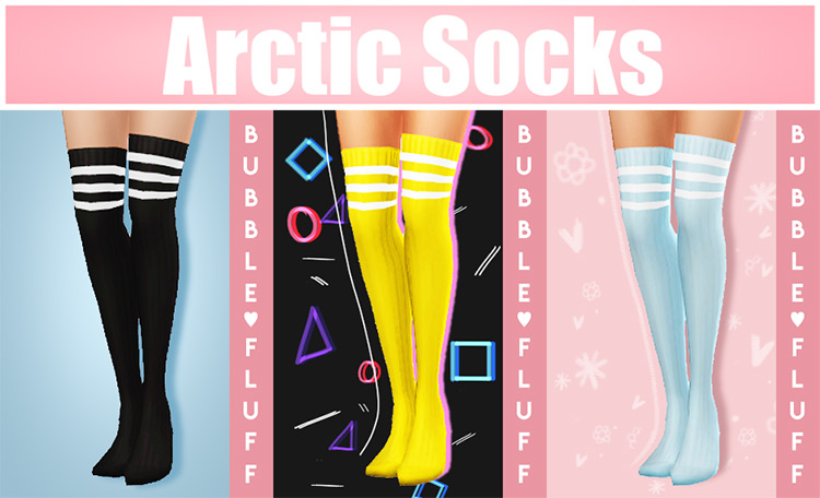 Arctic Socks / Sims 4 CC
