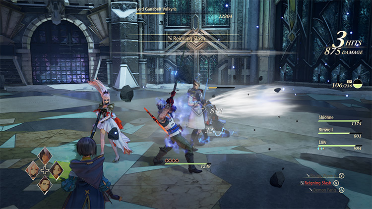 Reigning Slash is effective in numerous boss fights, particularly against the Lords / Tales of Arise