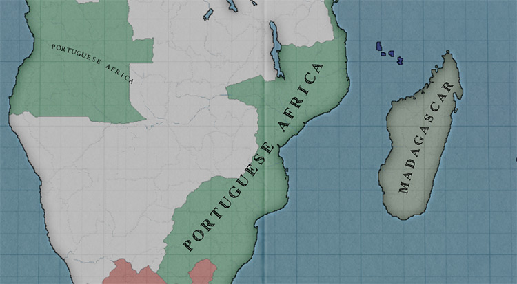 A larger colonial empire, ready to expand even more in 1870 / Victoria 2