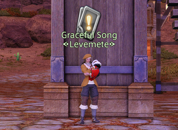 Graceful Song NPC Levemete / Final Fantasy XIV