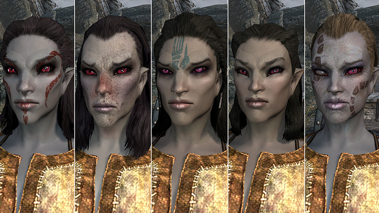 Total Character Makeover mod for Skyrim