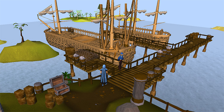 The Fishing Trawler at Port Khazard / Old School RuneScape