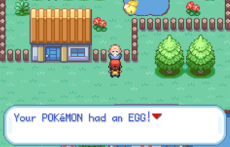 Getting an Egg from the Four Island Daycare owner / Pokemon FRLG