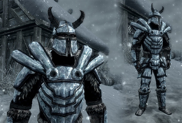 Skyrim Stalhrim Armor Mods (Light + Heavy) – FandomSpot