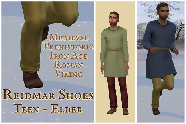 Reidmar Shoes by Trassel242 TS4 CC