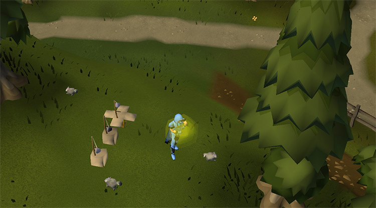 High-alching while hunting / Old School RuneScape