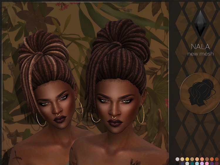 Sims 4 Maxis Match CC Bun Hairstyles  Girls   Guys    FandomSpot - 61