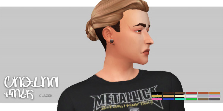 Sims 4 Maxis Match CC Bun Hairstyles  Girls   Guys    FandomSpot - 35