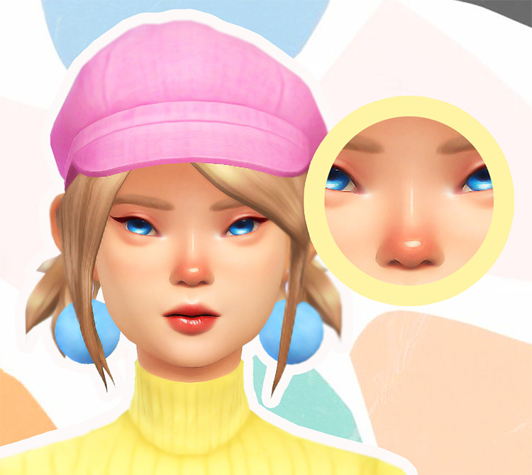Sunburns are Cute Blush / Sims 4 CC