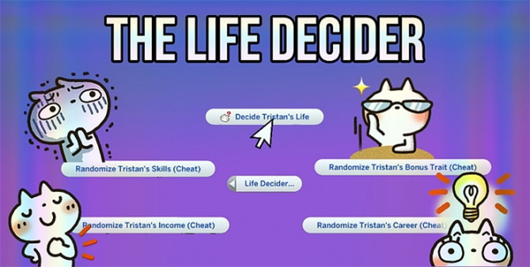 Life Decider / Sims 4 Mod