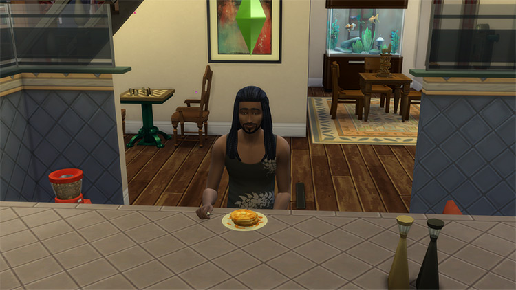 Sims Eat and Drink Faster / Sims 4 Mod