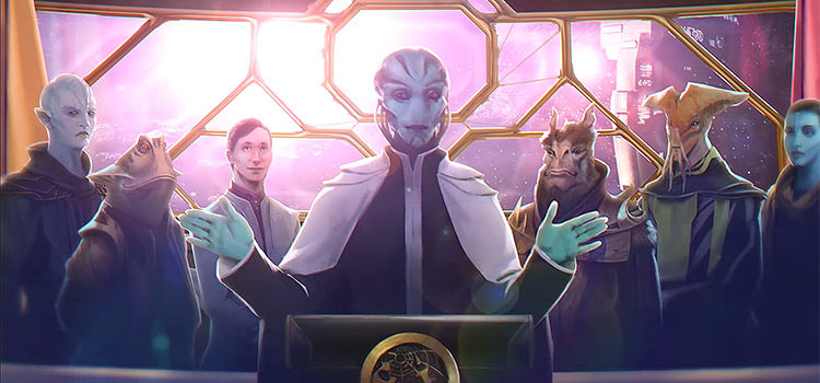 Federation Announcing Peace (Stellaris Trailer)