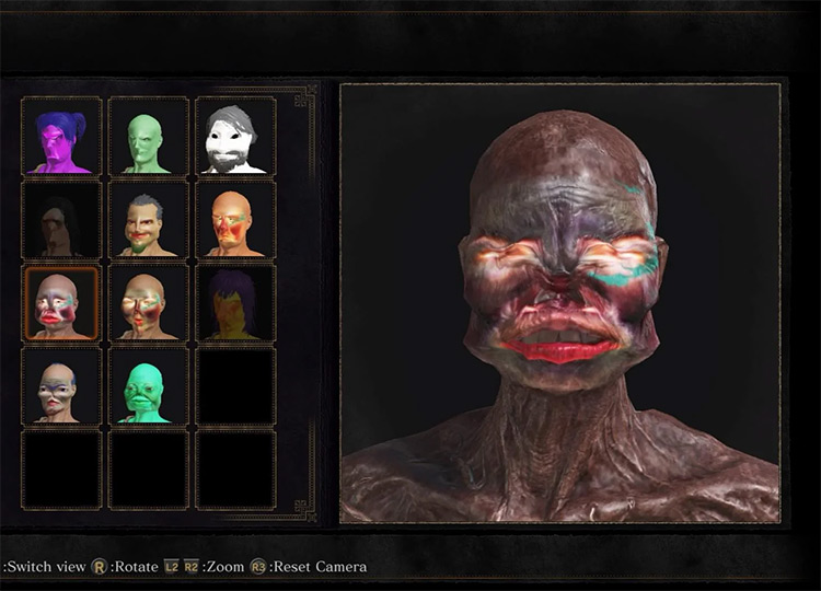Ugly character creation in Elden Ring