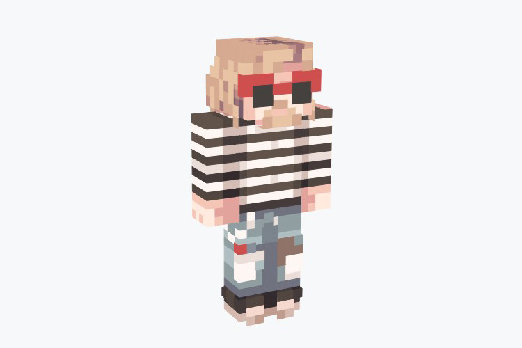 Kurt Cobain Skin For Minecraft