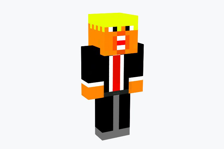 Donald Trump Minecraft Skin