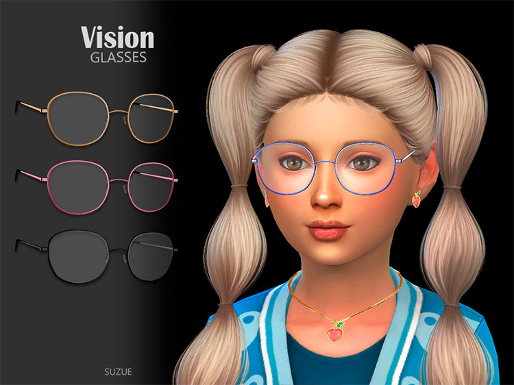 Vision Glasses Child by Suzue for Sims 4