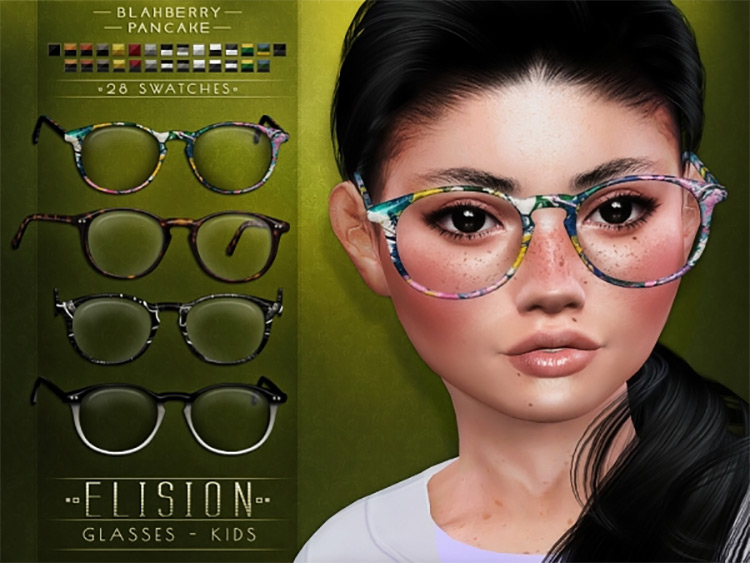 Sims 4 CC  Best Toddler   Child Glasses  All Free    FandomSpot - 35